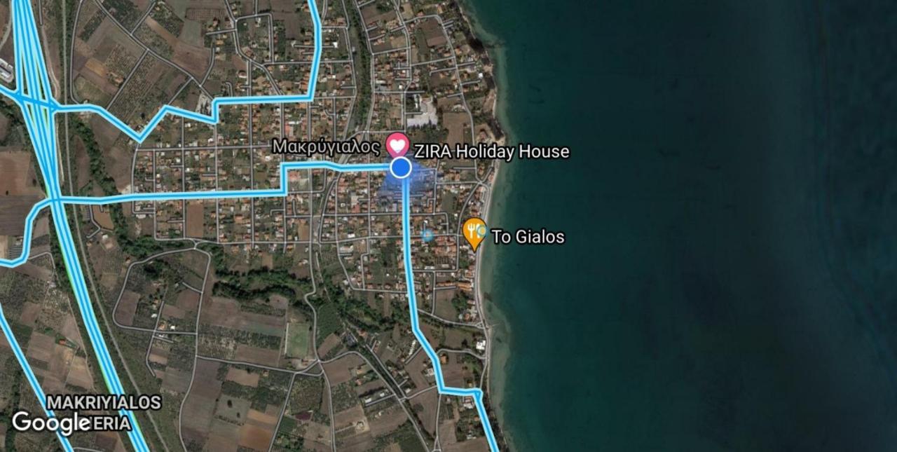 Zira Holiday House Makrygialos Exterior foto